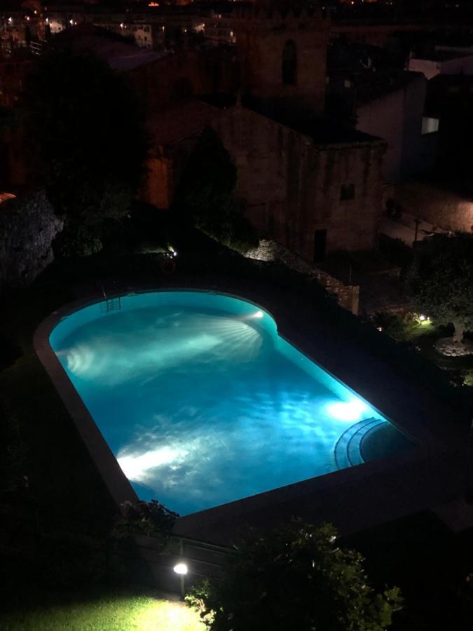 Estudio Impresionantes Vistas Con Terraza Y Piscina Baiona Kültér fotó
